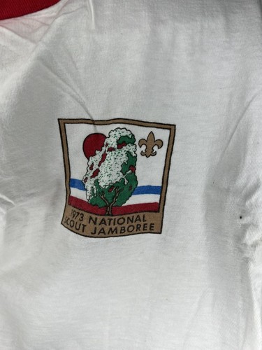 BSA Short Sleeve 1973 National Scout Jamboree T-shirt See Measurements TS-160