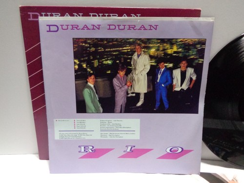 Duran Duran RIO 24 x 24 Original Captial Issued Promo Poster /EX / + Vinyl LP - Picture 15 of 16
