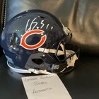 Luther Burden Chicago Bears Signed Original NFL Football Mini Helmet