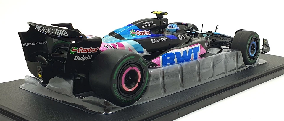 Solido escala 1/18 diecast S1814003 - Alpine F1 A524 #10 GP de Brasil 2024 gaseoso Foto 2 de 4