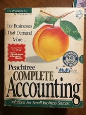 Adp Peachtree Complete Accounting For Windows 3.1 and Windows 95 Fixed Asset Cd