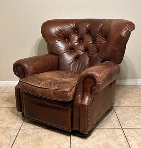 Rh Leather Chair | eBay