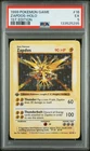 1999 POKEMON BASE SET 1ST EDITION#16 ZAPDOS-HOLO PSA 5