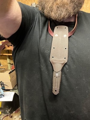 Anti-Shift Neck Sheath only for boker applegate-Fairbairn Harsey 5.5''