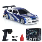 US Stock 1/43 Ready to Go RC Race Car 4WD Mini Drift Vehicle Model Light Gifts