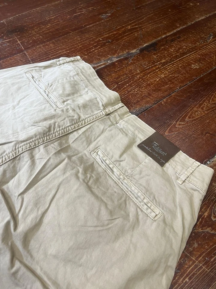 Bermuda Cargo Shorts R66 Combat Sand Beige Cream Sabbia Taglia 52 - Imagen 2 de 4