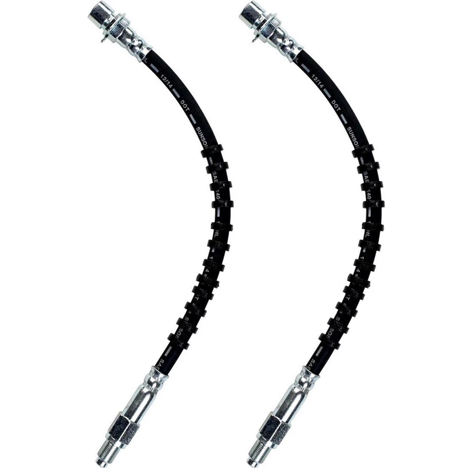 Manguera hidráulica de freno delantero Sunsong 2 piezas para Ford Fairmont 1979-1981 1982 1983 Foto 2 de 3