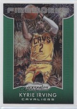 2015-16 Panini Prizm Fireworks Green Prizm Kyrie Irving #7 g1z