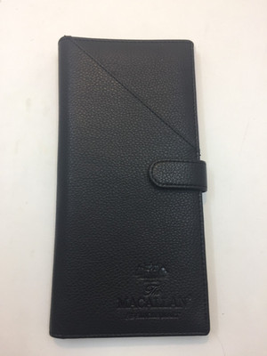Macallan Scotch Whisky Advertising Collectable Leather Travel Wallet