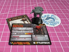 BattleTech Hoplite Mech - Inner Sphere Assault Lance - New + Cards!