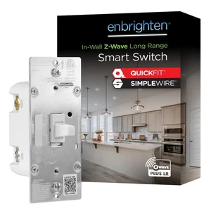 Enbrighten - Z-Wave Plus Smart In-Wall Commutateur toggle