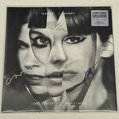 Sleater Kinney THE CENTER WON'T HOLD Limited Ed. U.S. Press LP *SIGNED* SEALED