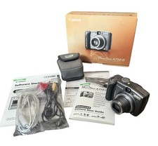 Canon PowerShot A710 IS 7.1MP Digital Camera - Tested and Working