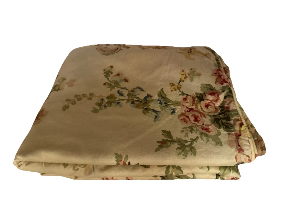 Ralph Lauren Sussex Gardens Floral Duvet Cover ~ TWIN ~ As Is / Unfinished Seam - Image 2 of 4