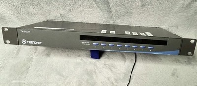 TRENDnet TK-803R 8-Port Rackmount KVM Switch VGA PS/2 Tested Working
