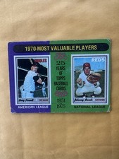 1975 Topps - Most Valuable Players Johnny Bench, Boog Powell #208 Orioles, Reds
