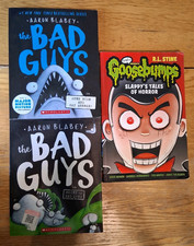 The Bad Guys & Goosebumps Slappy's Tales of Horror Graphic Novels