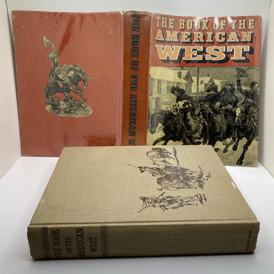 The Book of the American West edited by Jay Monaghan 1963 HCDJ First Edition - Image 3 of 4