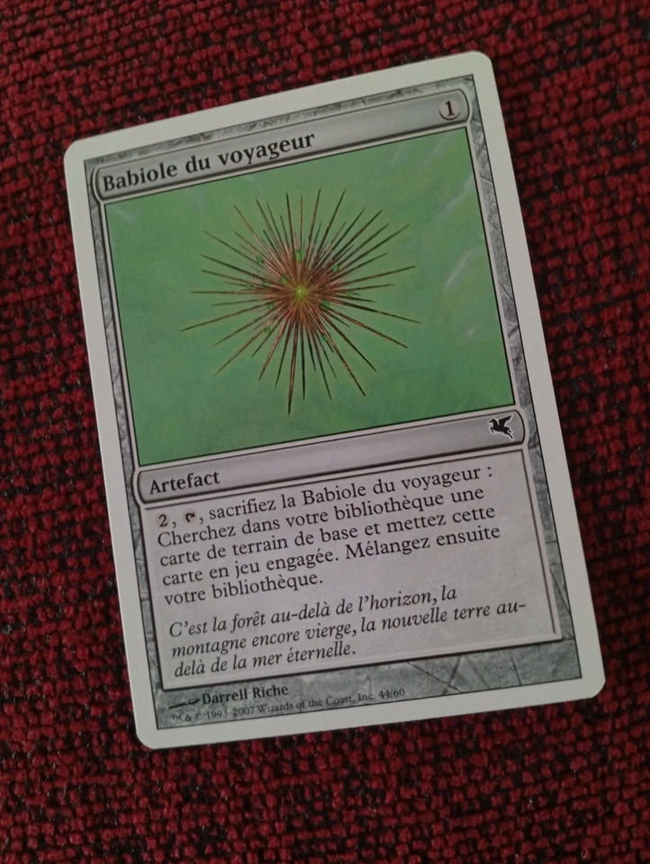 WAYFARER'S BAUBLE (Babiole du voyageur) VERY RARE FRENCH SALVAT-HATCHETTE WOTC - Image 4 of 4