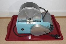 Poliertrommel, Poliermaschine (Tumbler), H + B e.K. , Gew, 5 kg, 2 Hartgummitr.