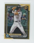 KONNOR GRIFFIN 2024 Bowman Draft Chrome #BDC-22 GOLD REFRACTOR RC SP /50 Pirates