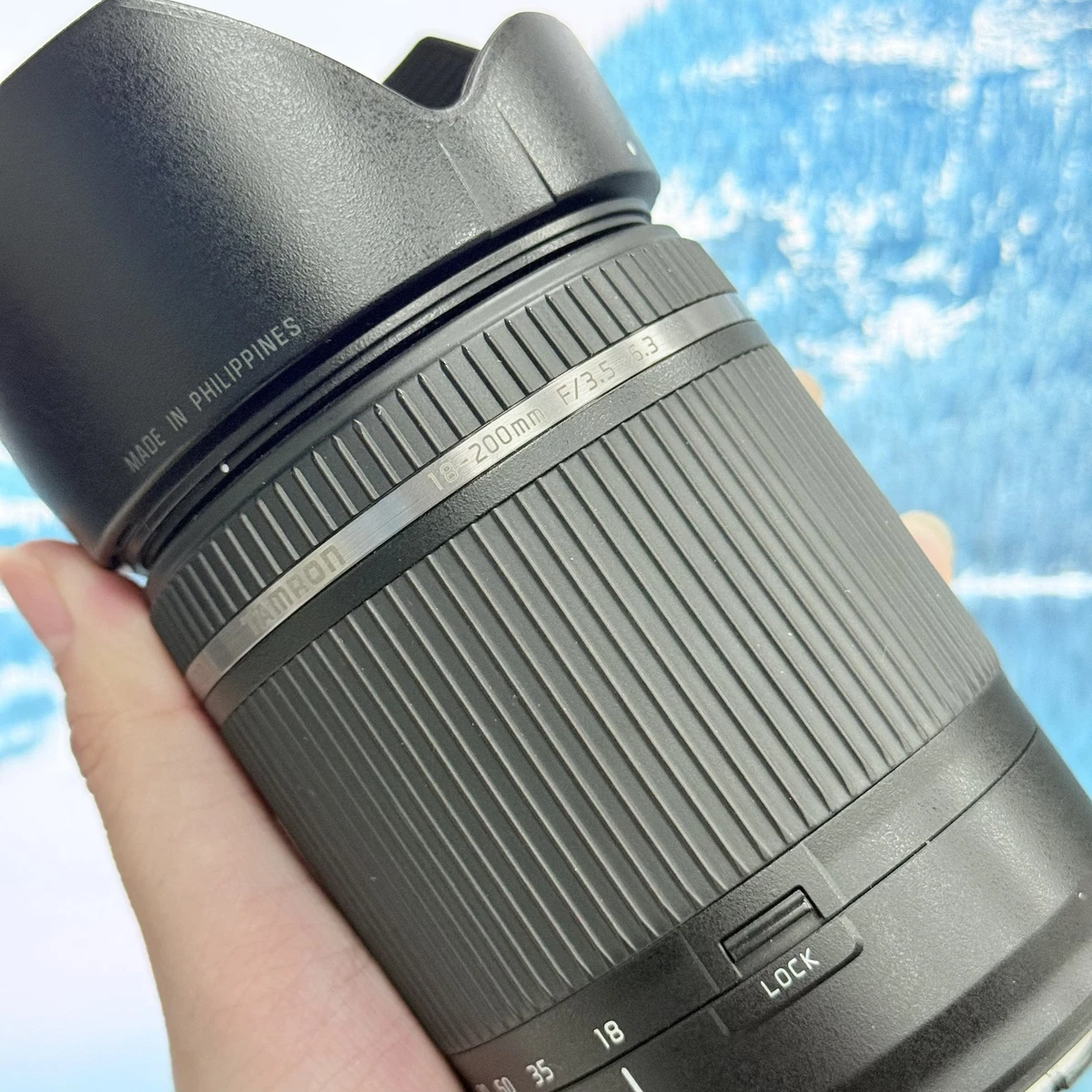 Tamron Di II Camera Lenses 18-200mm Focal f/3.5-6.3 Maximum