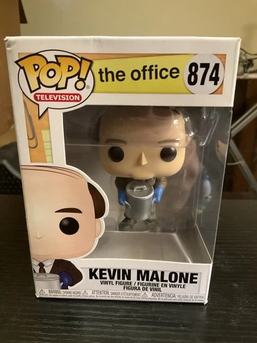 Funko Pop! The Office Kevin Malone #874 Vinyl Figure with Chili Pot