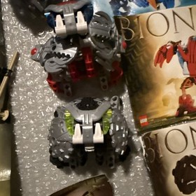 13 Vintage Lego Bionicle Figures Lot Bohrok 8560-85654 Complete *No Mask* Krana