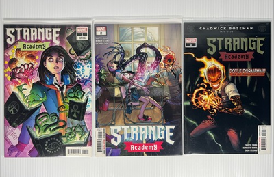 #ad Strange Academy #1 3 Vol. 1 Skottie Young Ramos Marvel 2020 NM High Grade $69.99