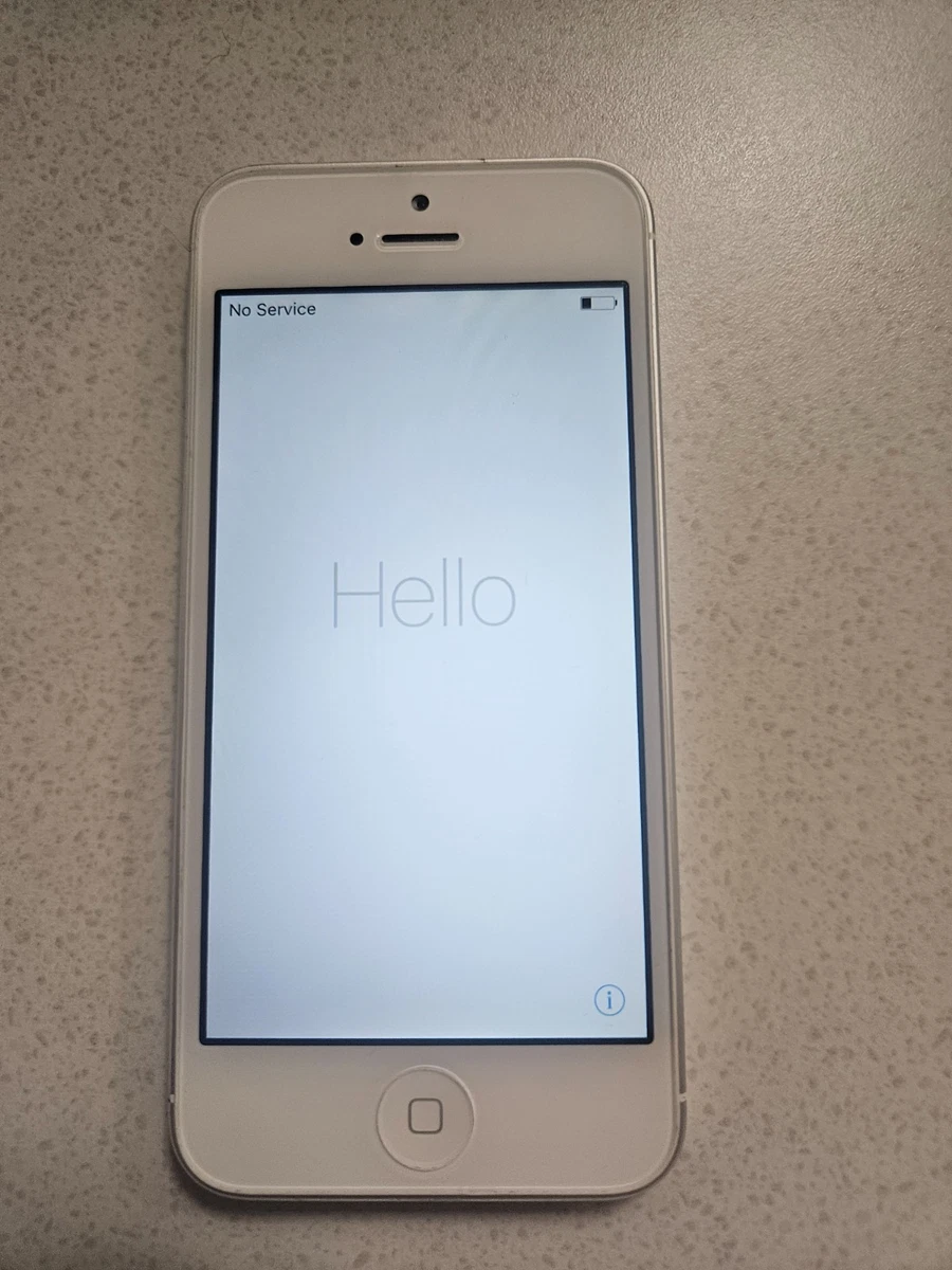 Apple iPhone 5 Silver Phones for Sale - eBay