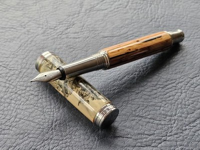 Eagle Pen Company 1776 Washington Chestnut Wood Limited Ed. 15/76 Fountain Pen