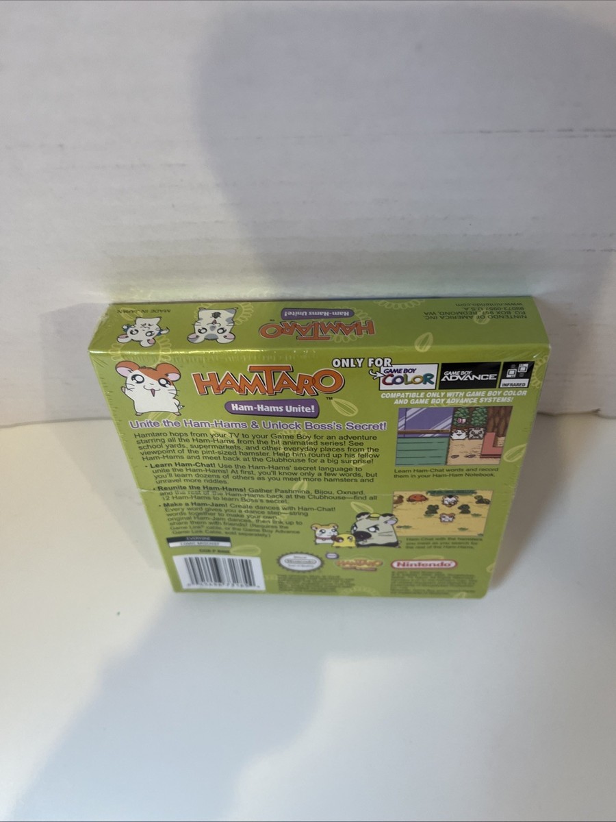 HAMTARO HAM-HAMS UNITE! CIB USA Original Nintendo GameBoy (no Zelda Castlevania) EUR 74,99 - IT - Foto 9