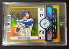 Shohei Ohtani Topps 2026 Series 1 Big Ticket Player Gold /50 Dodgers From Japan 