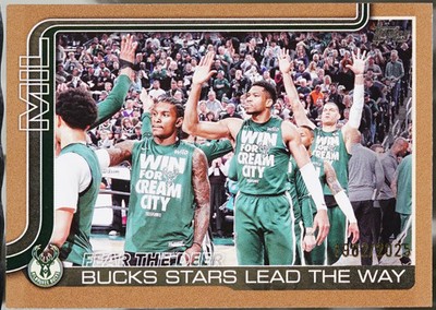 2025-26 Topps #281 Giannis Antetokounmpo Gold /2025 Basketball NM