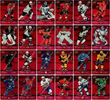 2019-20 UPPER DECK TIM HORTONS RED DIE CUTS Complete 33 Card Insert Set Mcdavid