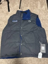SINCLAIR SINCOZY NAVY REVERSIBLE PUFFERCOAT