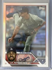 2023 Topps Update Series - J.P. Feyereisen #US191 Rainbow Foil