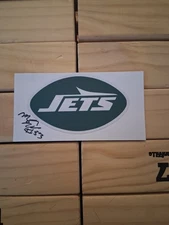 New York Jets Mykal Walker Line Backer Number 53 Autographed Photo. Small Photo