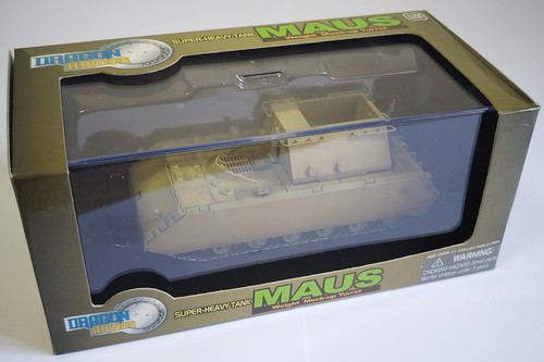 Dragon Armor Super Heavy Tank Maus 1/72 with Testbed Diorama Base - Picture 2 of 4