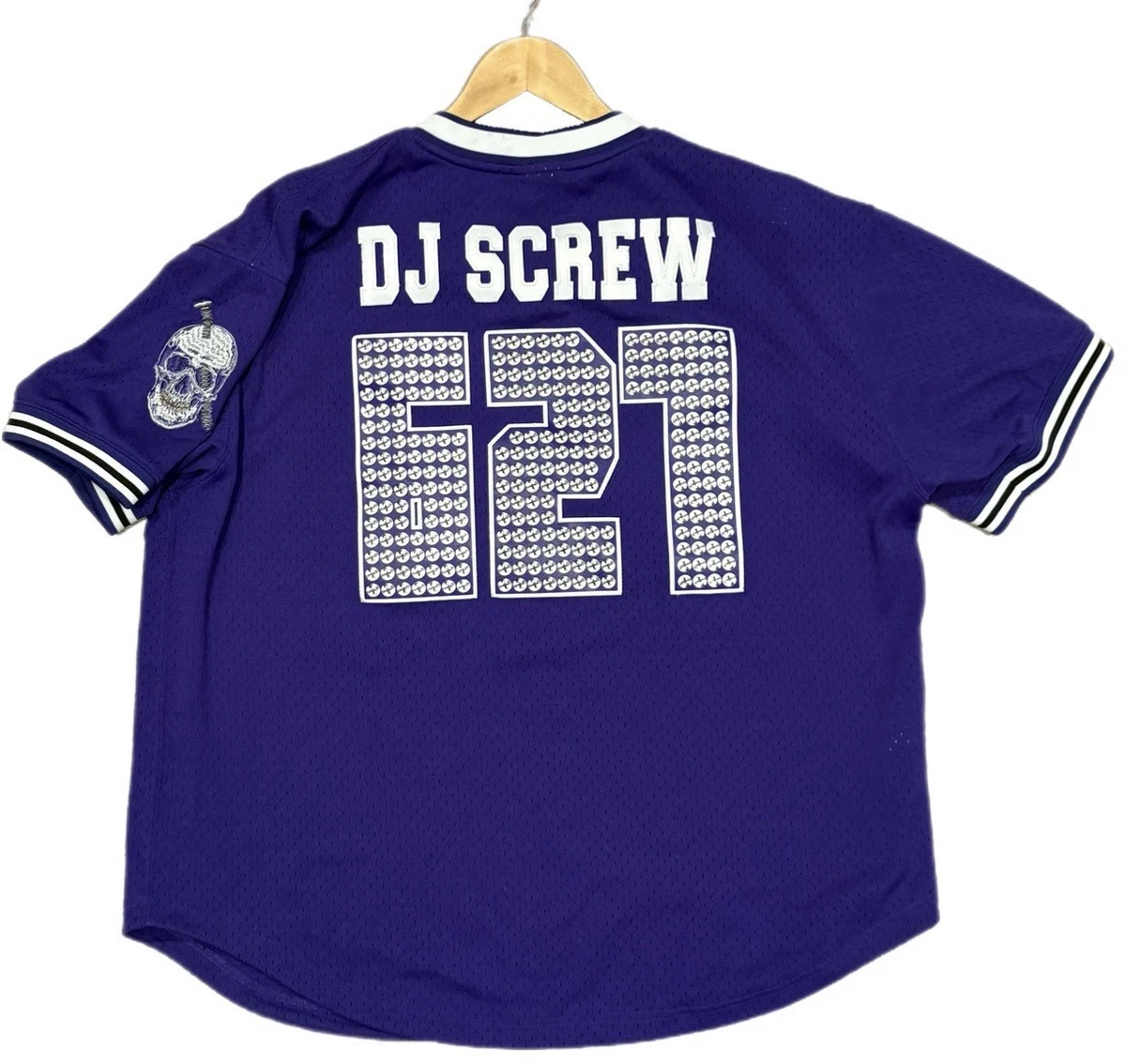 洋楽 TEXAS SIZZURP BASEBALL JERSEY dj screw Mitchell & Ness Houston Astros x DJ Screw 627 Limited Edition