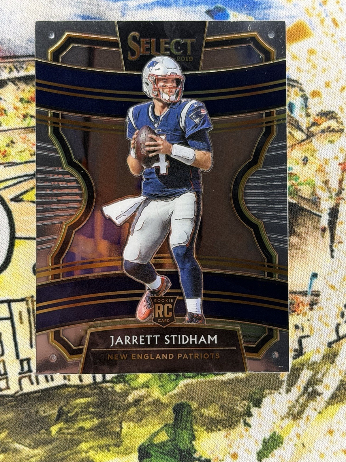 2019 Panini Select Jarrett Stidham RC Concourse #75 New England Patriots