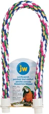 JW Pet Comfy Perch For Birds Flexible Multi-color Rope, Large Large, no Color 