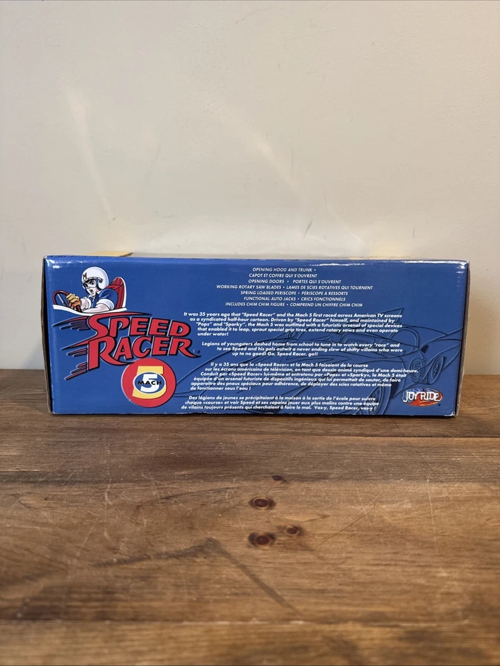 JOYRIDE SPEED RACER  MACH 5 WITH CHIM CHIM   "NEW IN BOX" - Image 2 of 4