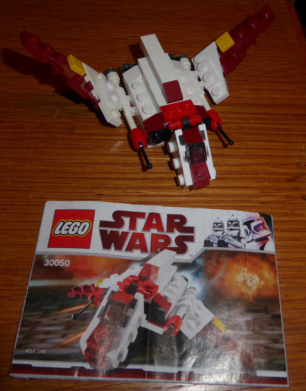 Lego - Star Wars - Republic Attack Shuttle - #30050 - Complete - Retired