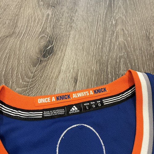 Steve Novak New York Knicks Adidas NBA Sewn Jersey Size Men’s Large (+2) - Picture 5 of 10
