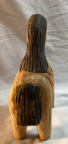 Vintage Hand Carved & Painted Chuncky Horse - Picture 4 of 5
