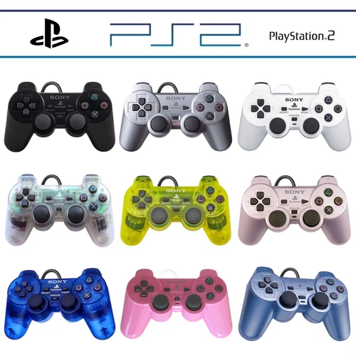 PS2 / PlayStation 2 ORIGINAL Controller GamePad ?✅ Various Colours Choice