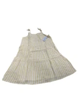 Girls' Gauze Sleeveless Tiered Dress - Cat & Jack, Yellow, XXL (18)