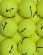 36 Srixon Soft Feel Yellow Used Golf Balls in 5A/4A Condition