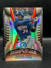 2014 BOWMAN CHROME MINI REFRACTOR FUTURE OF THE FRANCHISE MIGEUL SANO # FF-MS